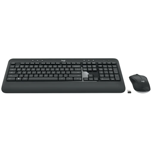 Logitech MK540 Advanced Funk-Tastatur, -Maus Set mit Handballenauflage, Deutsch, QWERTZ, Windows®, Schwarz – Bild 7