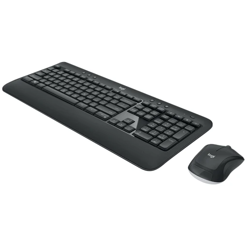 Logitech MK540 Advanced Funk-Tastatur, -Maus Set mit Handballenauflage, Deutsch, QWERTZ, Windows®, Schwarz – Bild 2