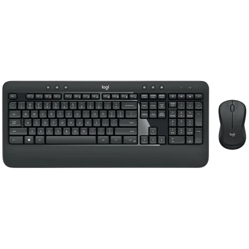 Logitech MK540 Advanced Funk-Tastatur, -Maus Set mit Handballenauflage, Deutsch, QWERTZ, Windows®, Schwarz