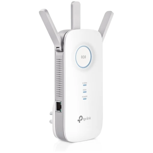 TP-Link RE450 AC1750 Dualband Gigabit WLAN Repeater Verstärker (WPS, AP Modus, LED abschaltbar, 1 x Ethernet Port) weiß