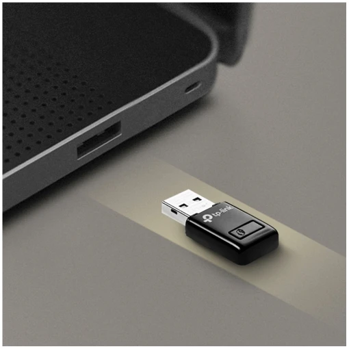 TP-Link TL-WN823N Mini WLAN USB Stick 300MBit/s 2.4GHz WPS-Taste Windows 10/8/7/XP/MacOS schwarz (USED_A) – Bild 4
