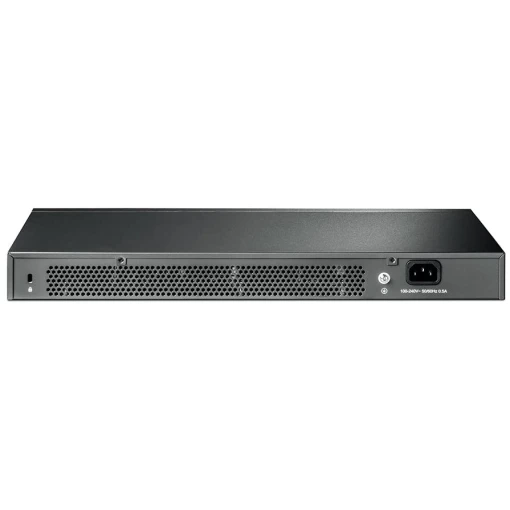 TP-Link Jetstream T1600G-28TS(TL-SG2424) 24-Port managed Gigabit L2 Smart Switch mit 2xSFP-Slots 19-Zoll-Rack Metallgehäuse Schwarz – Bild 3
