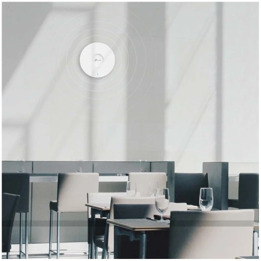 TP-Link Omada EAP613 AX1800 Wi-Fi 6 Dualband Gigabit WLAN Indoor Access Point weiß Wand-/Deckenmontage – Bild 8