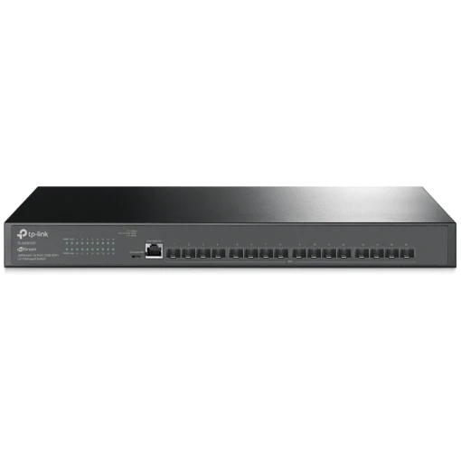 TP-Link JetStream™ TL-SX3016F 16-Port 10GE SFP+ L2+ Managed Switch 10G-Glasfaser Rackmount