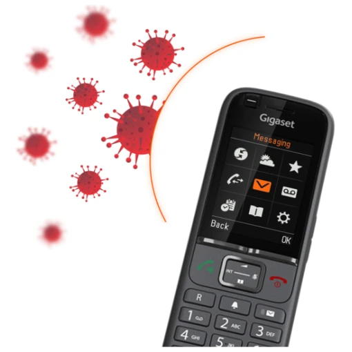 Gigaset S700H PRO DECT Mobilteil Schwarz/Anthrazit inkl. Ladeschale (USED_A) – Bild 6
