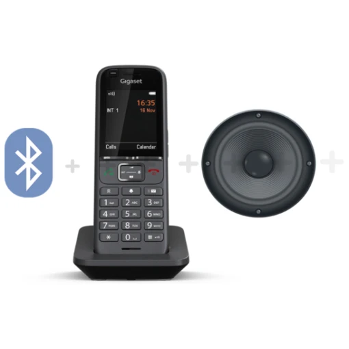 Gigaset S700H PRO DECT Mobilteil Schwarz/Anthrazit inkl. Ladeschale (USED_A) – Bild 4