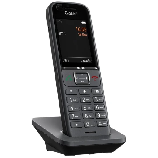 Gigaset S700H PRO DECT Mobilteil Schwarz/Anthrazit inkl. Ladeschale (USED_A) – Bild 3
