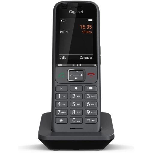 Gigaset S700H PRO DECT Mobilteil Schwarz/Anthrazit inkl. Ladeschale (USED_A) – Bild 2