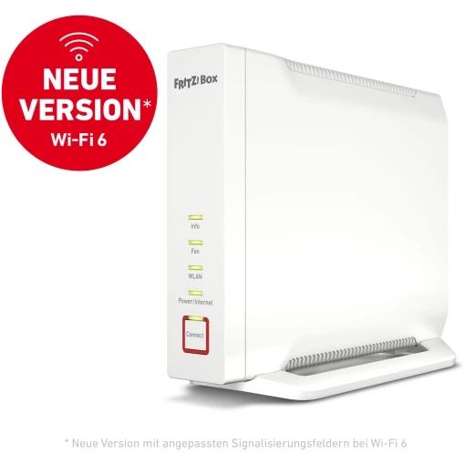 AVM FRITZ!Box 4060 - Wireless Router - 3-Port-Switch - GigE, 2.5 GigE - Wi-Fi 6 - Tri-Band - VoIP-Telefonadapter (DECT)